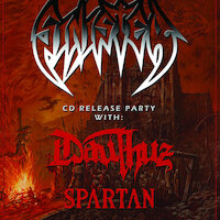 Sinister Cd Release Party Met Dauthuz & Spartan