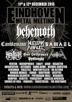 11 & 12 Dec 2015 - Eindhoven Metal Meeting