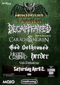 2 Apr 2016 - Amsterdam Metalfest