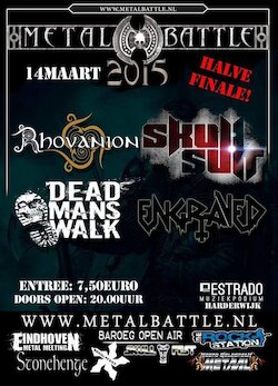 14 Mrt 2015 - Halve Finale Metal Battle