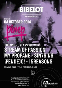 4 Okt 2014 - Pimp bookings 5 years showcase