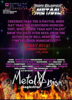 10 Mei 2014 - Metalvisie Songfestival 2014