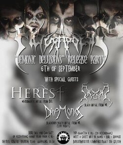 6 Sep 2014 - Demonic Delusions Release Party