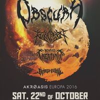 Live verslag Obscura plus supports, 22 oktober, Patronaat Haarlem