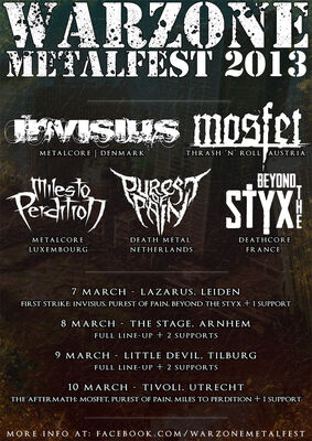 Warzone Metalfest 2013: toerend metal event