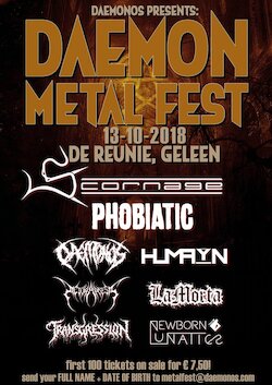 13 Okt 2018 - Daemon Metal Fest