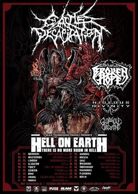 Deathgrind Synthese: Cattle Decapitation, Broken Hope, Hideous Divinity in de Melkweg