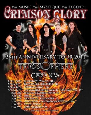 Crimson Glory 25th Anniversary Tour