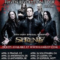 Aeverium, Serenity, Kamelot in Hedon Zwolle 24-04-2016