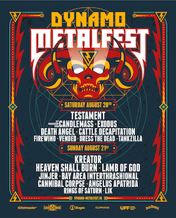 20 & 21 Aug 2022 - Dynamo Metalfest