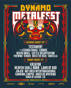 20 & 21 Aug 2022 - Dynamo Metalfest