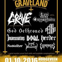 Death Metal Festival Gravelandfest in Hoogeveen