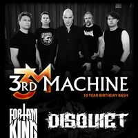 Jubileumconcert 3rd Machine in Patronaat en bekendmaking albumtitel!