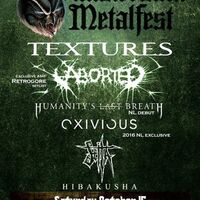 Textures, Aborted, Humanity’s Last Breath en meer op Amsterdam Metalfest, zaterdag 15 oktober in Mel