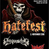 Hatefest, 5 november, Walhalla Deventer