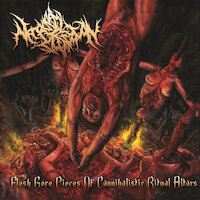 Necropsy Defecation - Flesh Gore Pieces of Cannibalistic Ritual Altars