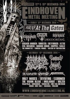 Eindhoven Metal meeting line-up compleet