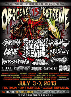 3 t/m 7 Jul 2013 - Obscene Extreme