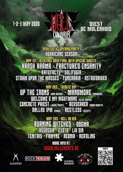 30 Apr t/m 3 Mei 2026 - Hell Open Air