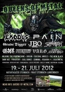 19 t/m 21 Jul 2012 - Queens Of Metal Open Air 2012