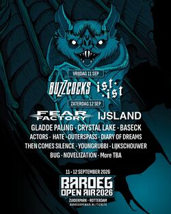 11 & 12 Sep 2026 - Baroeg Open Air