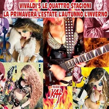 The Great Kat - Vivaldi's Le Quattro Stagioni La Primavera L'estate L'autunno L'inverno